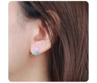 Wild Flowers Silver Stud Earring STS-3470